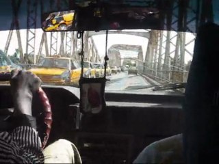 Saint Louis du Sénégal, le pont   traversée Afrique