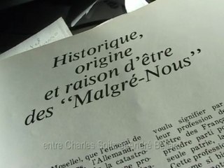 Les Malgré-nous  (Création de l'association dites)