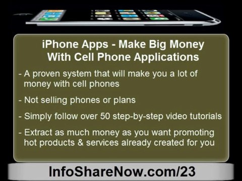 iPhone Apps - Make Big Money With Cell Phone Applications
