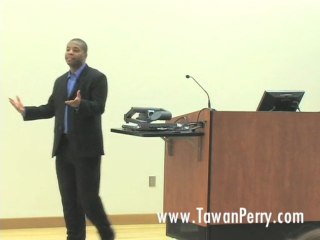 Motivational Speaker and Author Tawan Perry