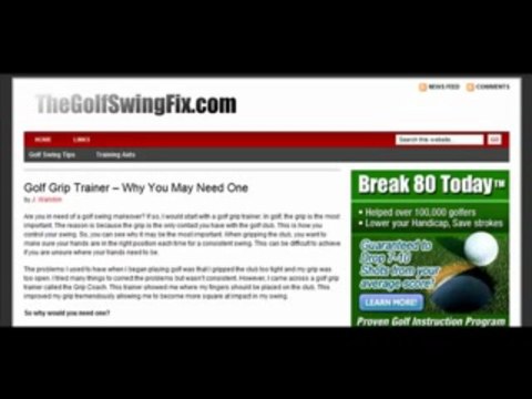 Can A Golf Grip Trainer Improve My Swing