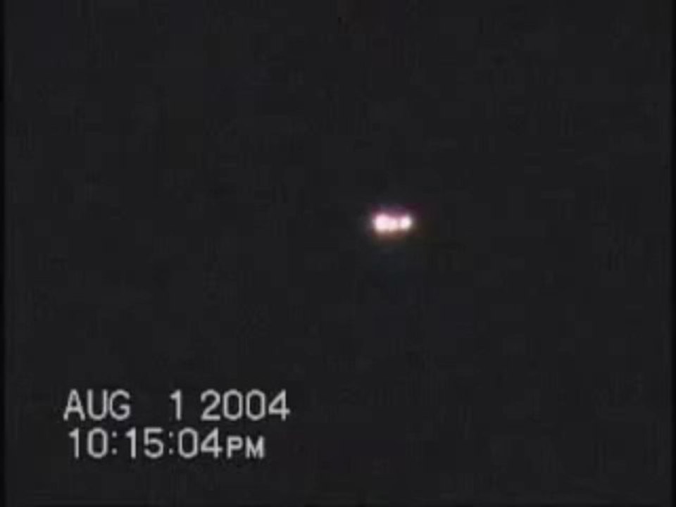UFO- looks like sky is on fire 2004