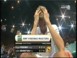 Tennis Bercy - BENNETEAU domine FEDERER !