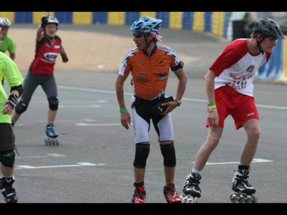 24h00 du mans roller en solitaire 2009