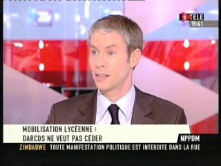 Franck Riester ITélé "N'ayons pas peur des mots"  11 avril 2008 (1/2)