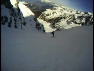 Pointe de Chaborgne, couloir NE
