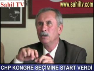 CHP KONGRE SÜRECİNE START VERDİ