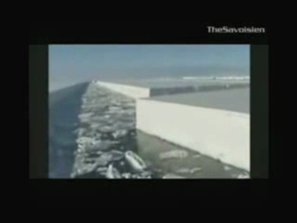 Banquise coupée au Laser !!!