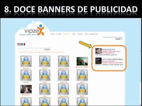 Presentacion de lo que recibes