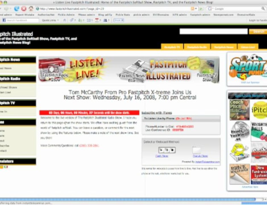 Episode 27 - Fastpitch Illustrated Website Tour