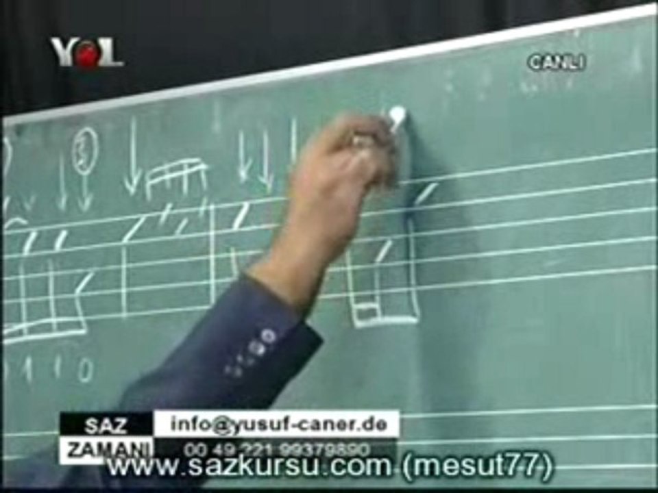 Yusuf Caner İle Bağlama Kursu '' Mavilim '' 1/6 ''