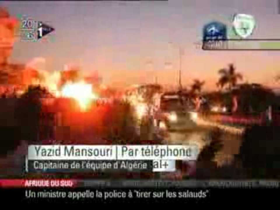 Temoignage de yazid mansouri sur l'agression Egyptienne