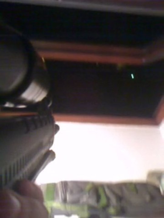 Test caméra embarquée sur réplique airsoft