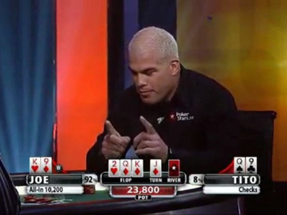 Pokerstars Million dollar challenge Unseen Joe Lucido