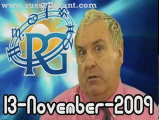 RussellGrant.com Video Horoscope Libra November Friday 13th