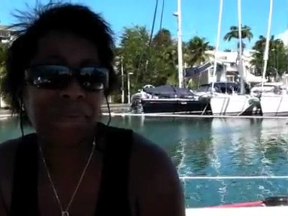 Teaser Route du Rhum : La Guadeloupéenne Christine Monlouis