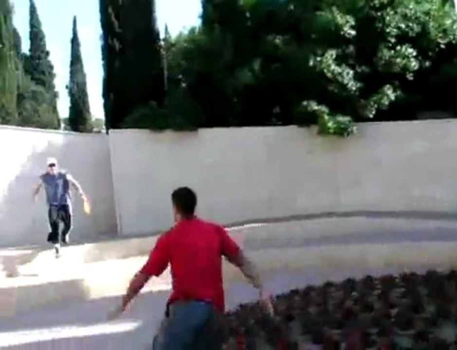 Morganho.com - Truque com frisbee