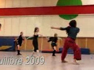 Corinne LANSELLE pendant le stage de danse de VOIRON 2009