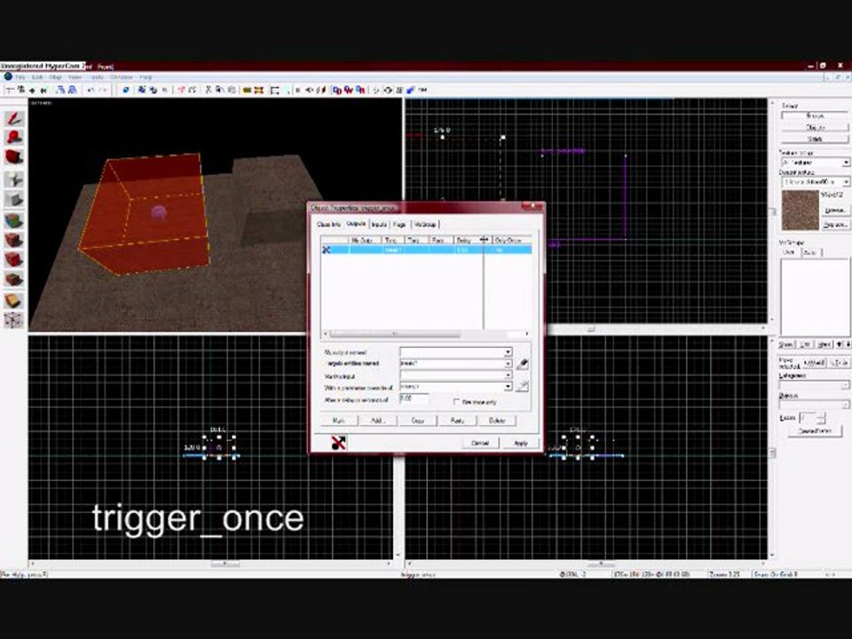 Hammer Tutorial - Trigger/Output/Input