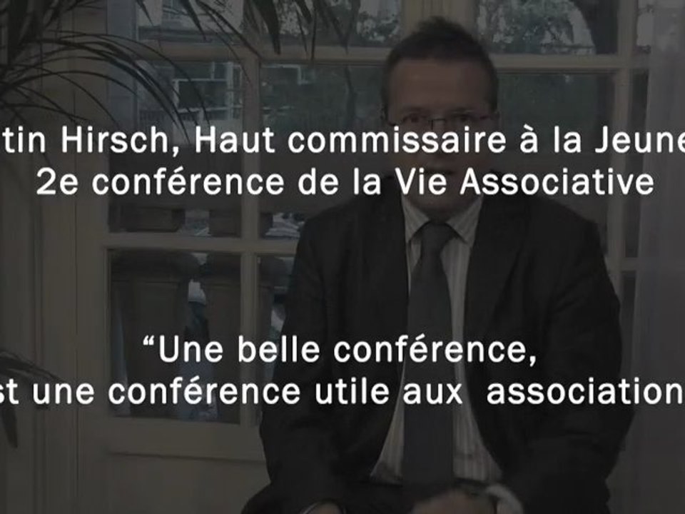 Martin Hirsch, une conférence utile pour les associations