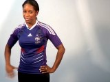 [Archive] Malia Metella soutient l'équipe de France
