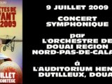 Fêtes de Gayant 2009 : Concert symphonique