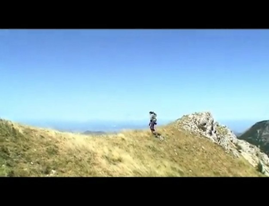 Mountainboard sur Couspeau, été 2009