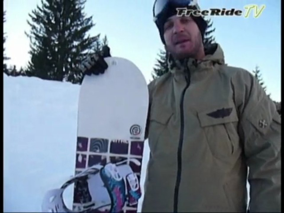 Test snowboard Nitro Team 2010 par Freeride Attitude