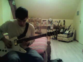 master of puppets a la guitare
