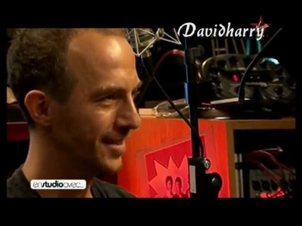 En studio avec Calogéro (en apesanteur)