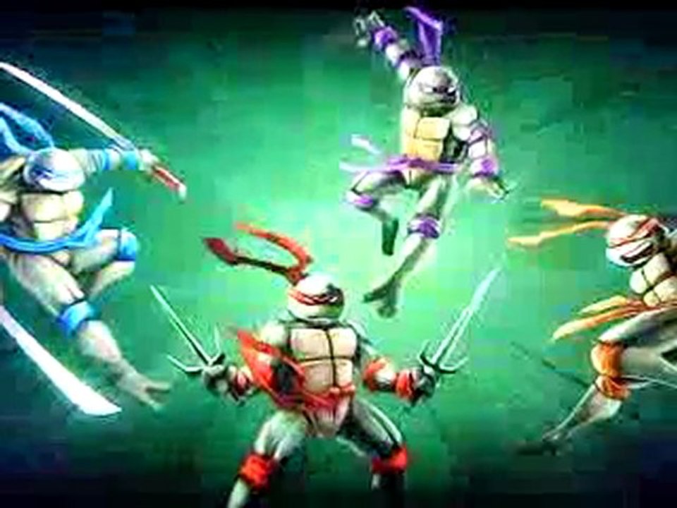 TMNT Re-Shelled: intro & menus