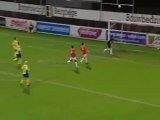 Fachtali vs Cambuur scoorde met een prachtige lob over Meul.