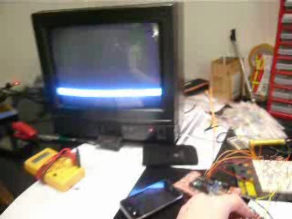 PonG avec TV + Arduino