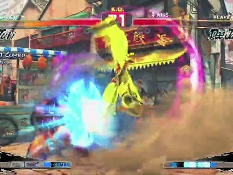 Exclu > Gameplay Super Street Fighter : Juri vs DeeJay (HD)