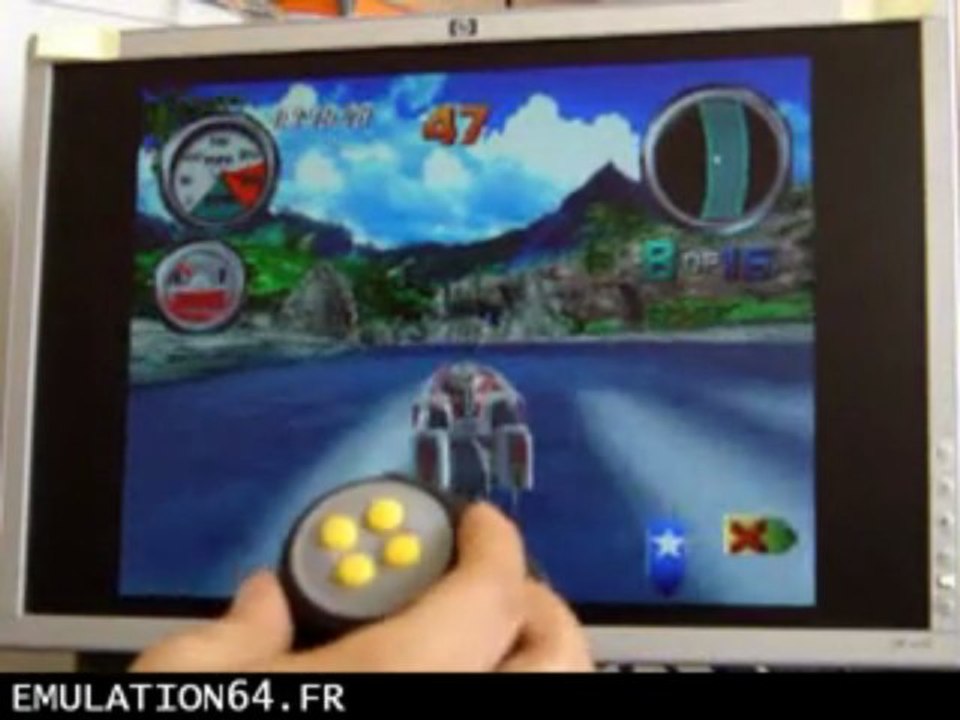 Hydro Thunder (UltraRacer 64 - Emulateur) (N64)