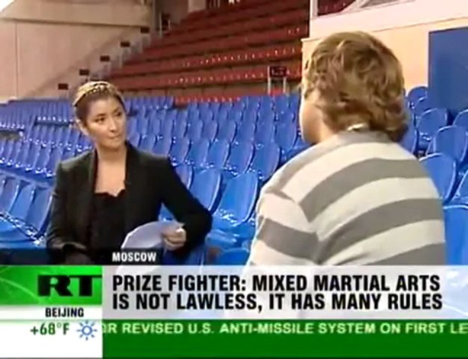 'killed a bear' Aleksander Emelianenko interview on RT