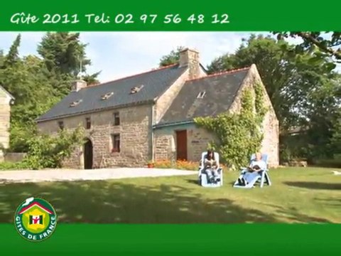 Gite de France 3 épis, Centre Bretagne (56), Calme/Verdure, référence 56G2011 , Minez Pempen, Le Saint 56110 GOURIN Mme PERICOT