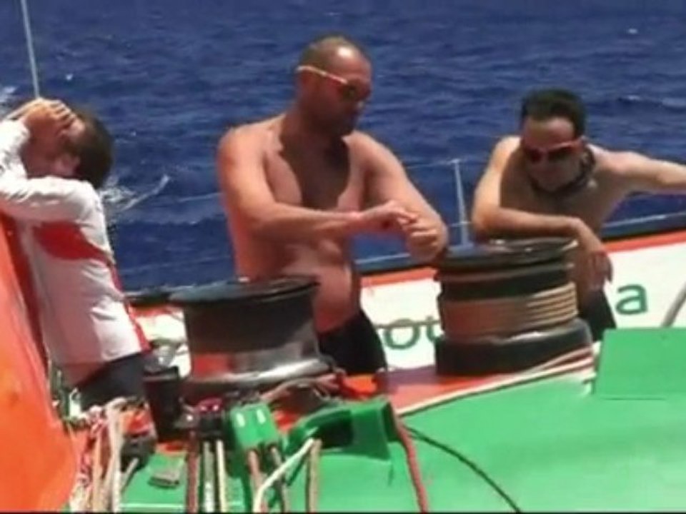 Jules Verne 2009 / Check up sur groupama 3