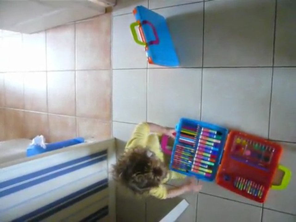 Catherine et ses valises