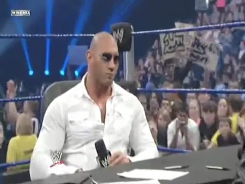 Batista and Rey Mysterio Contract For Survivor Series 2009