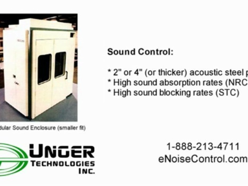 Sound Enclosures for Industrial Noise Control (1 of 2)
