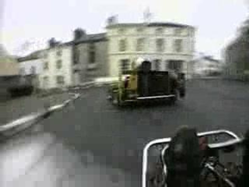 Course de Superkart en ville