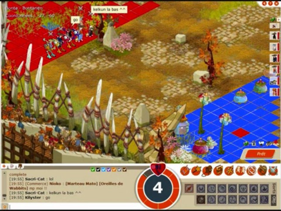 DOFUS Kilyster Sacrieur Dommage lvl 170 RAVAL