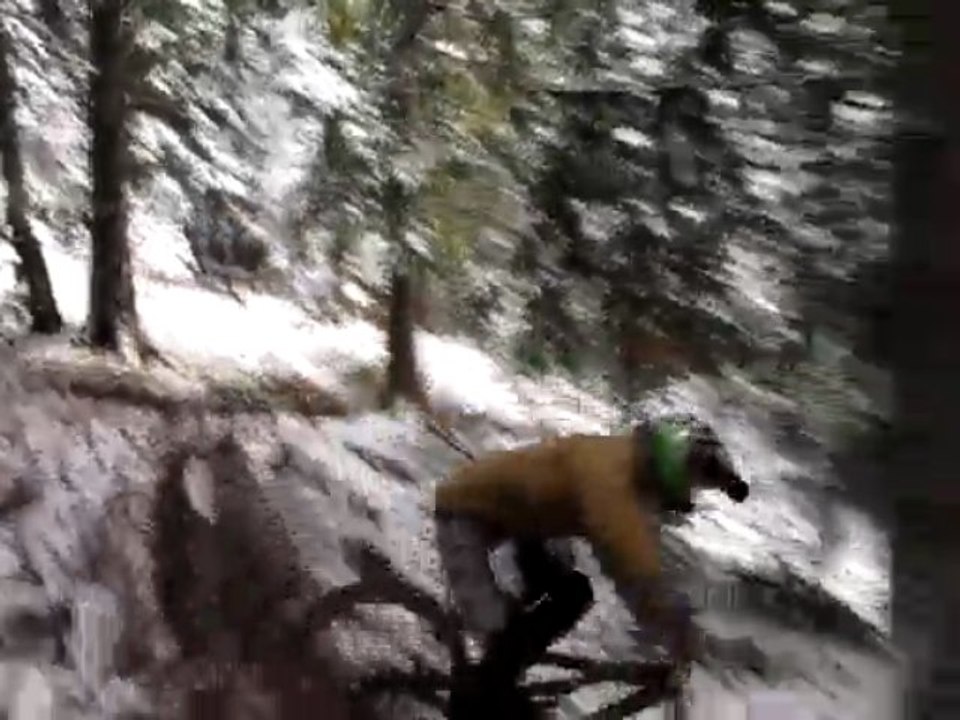 PORTION PISTE VTT MICKEY TRAIL à VILLARD DE LANS