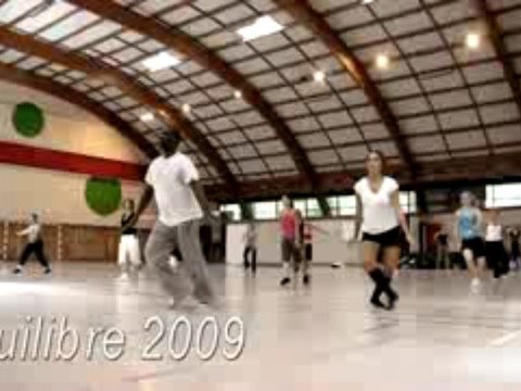 Wayne BARBASTE pendant le stage de danse de VOIRON 2009.