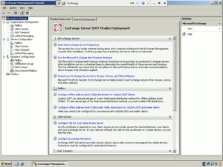 Exchange 2007 Installation without EdgeTransport Role