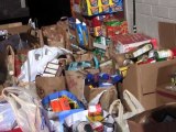 West Hartford Fire Department, Gov. Rell Help Food Banks