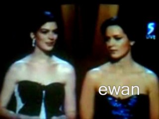 79th oscars: anne hathaway and emily blunt