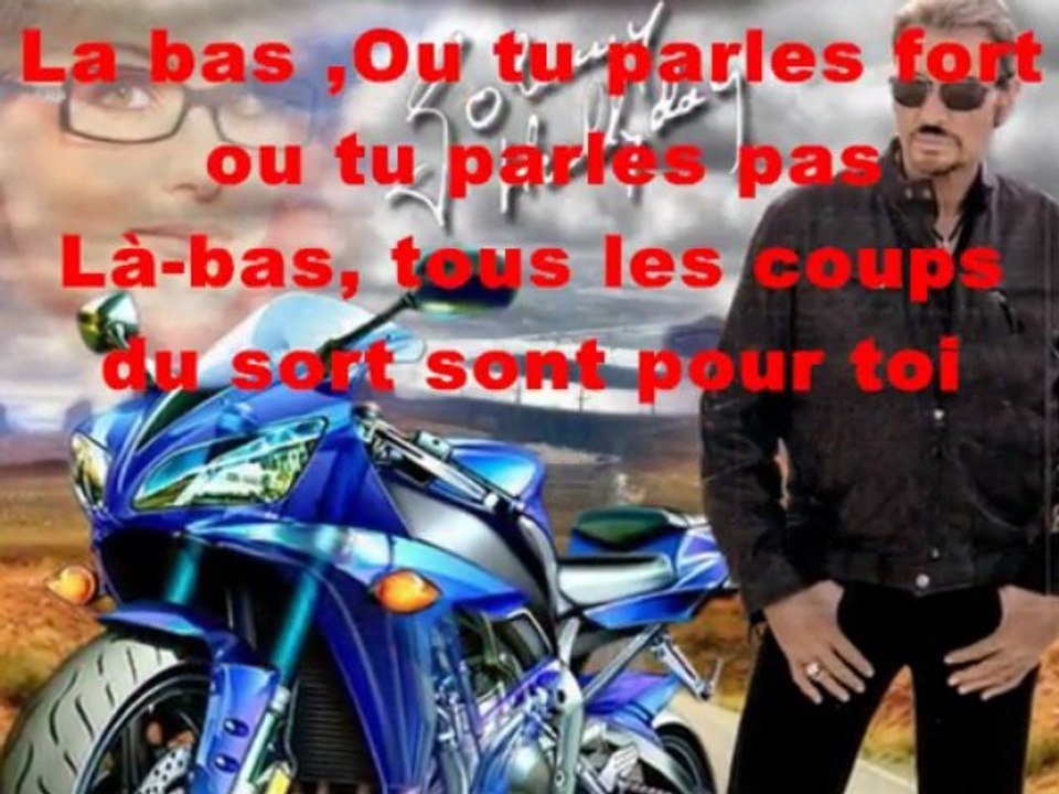 Johnny Hallyday  La-bas