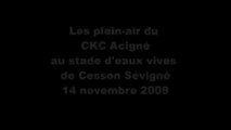Bassin de Cesson 14 novembre 2009 - Club de kayak d'Acigné